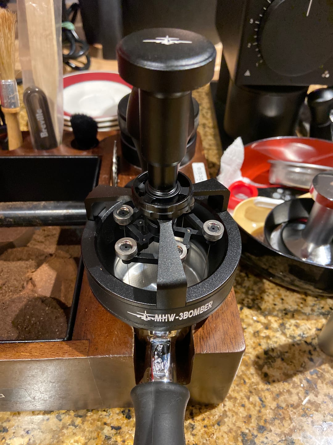Customer photo review of MHW-3BOMBER YU Series Cyclone Needle Distributor WDT Tool