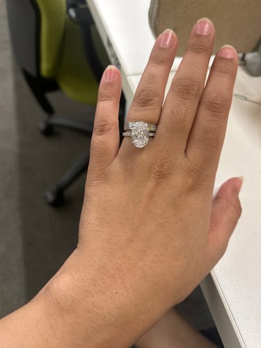 Customer photo review of MAGNUM RING - Fine Silver