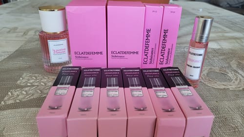 Customer photo review of Parfum aux phéromones