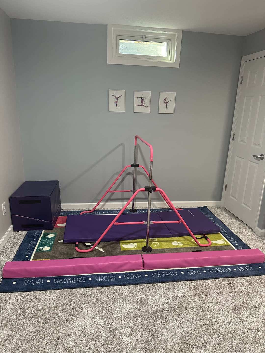 Customer photo review of Gymnastics Tumbling Cheese Wedge Mat (S/M/L)