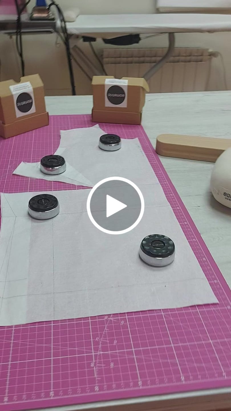 Customer video review of 4 Pesas de patronaje - para patrones y tejidos