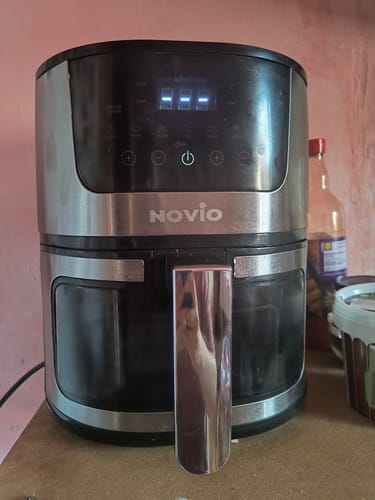 Customer photo review of Air Fryer Novio Grill & Fry