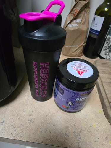 Customer photo review of Burn of the Gods - Fat Burner