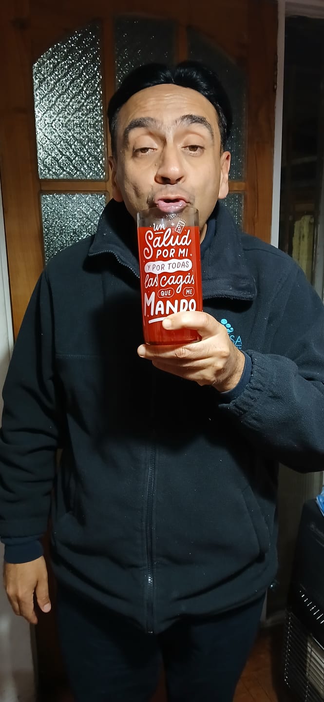 Customer photo review of Hoy me lanzo Juego de 6 Vasos
