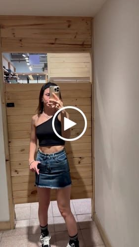 Customer video review of Pollera Estrellas Blue