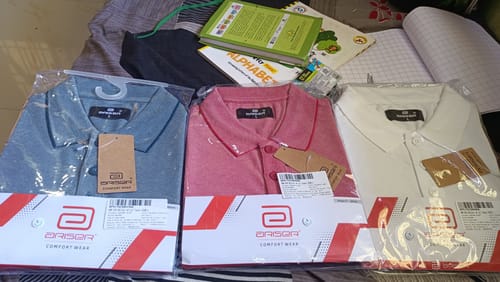 Customer photo review of Golf Polo - Collar T-Shirts Pack Of 3 Combo For Men | Ariser
