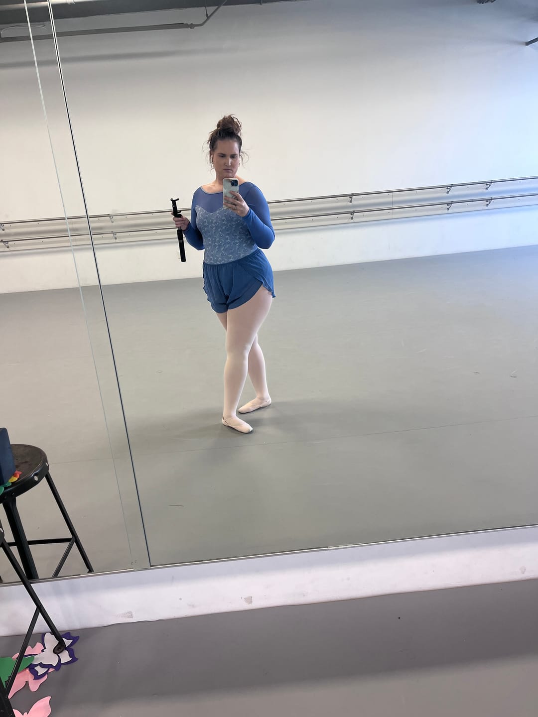 Customer photo review of Ballet Tights Convertible - Pink