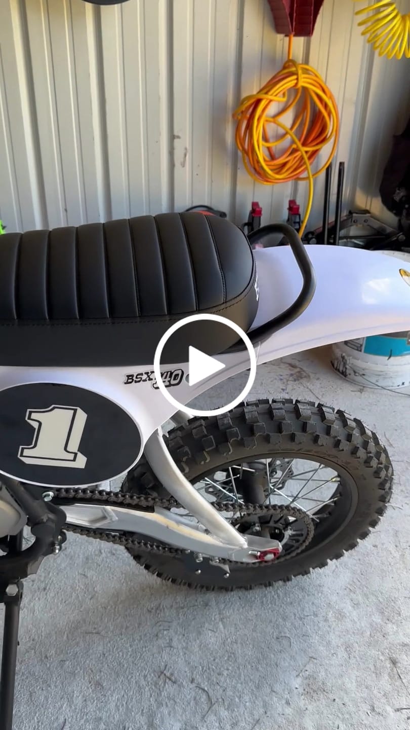 Customer video review of Buscadero™ BSX 140 Pit Bike
