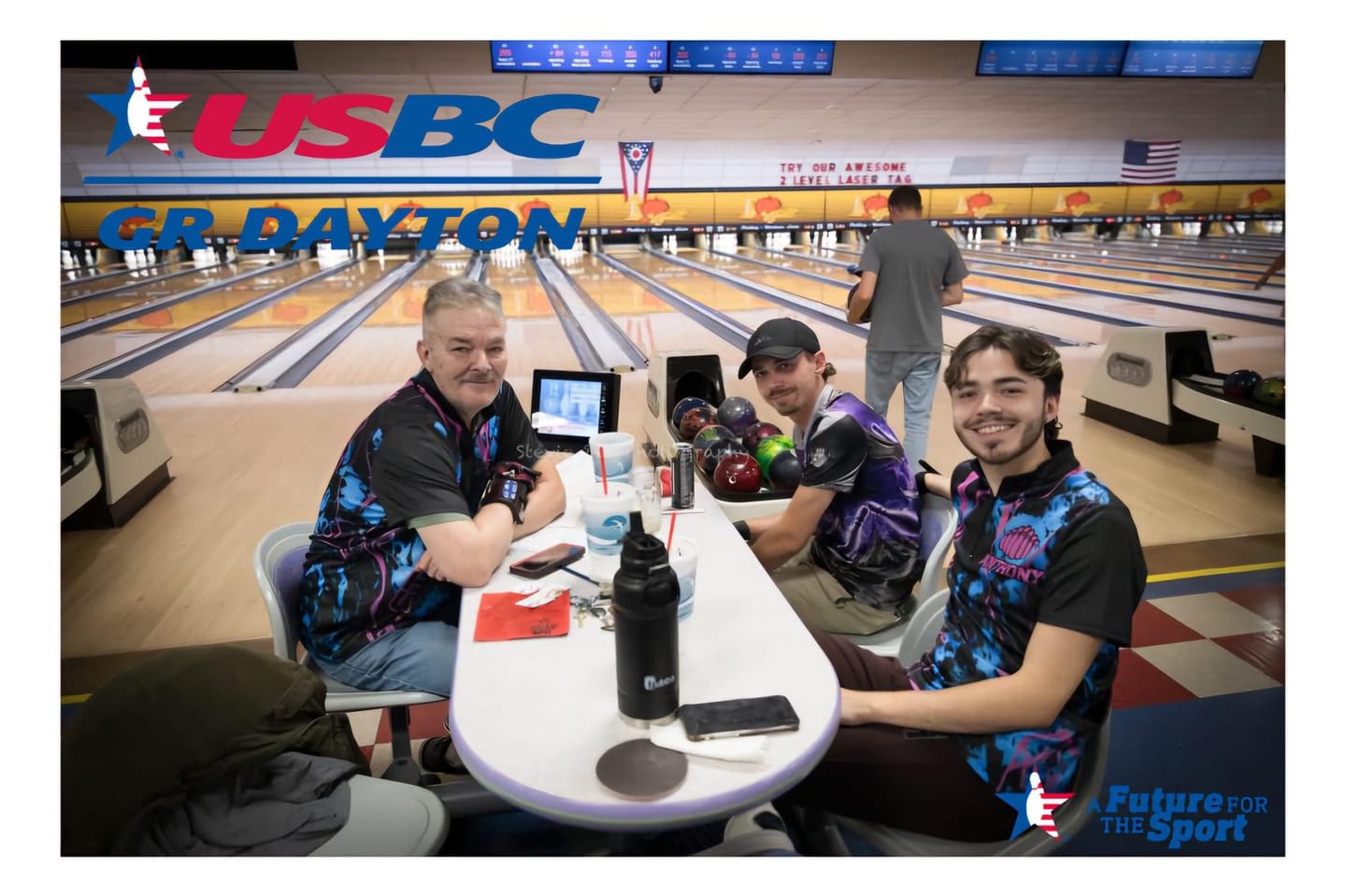Customer photo review of Custom Blue Pink Strike Bowling Shirts Men Quarter Zip Camo Bowling Team Jerseys Bowling League IPHW5387