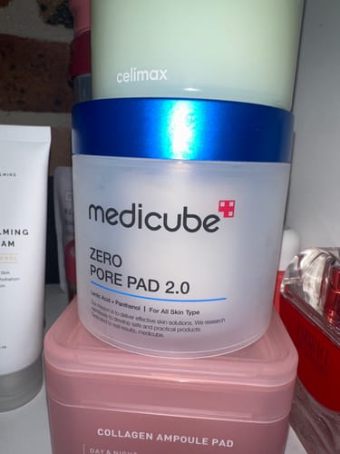 Customer photo review of Medicube - Zero Pore Pad 2.0 (70 pads)