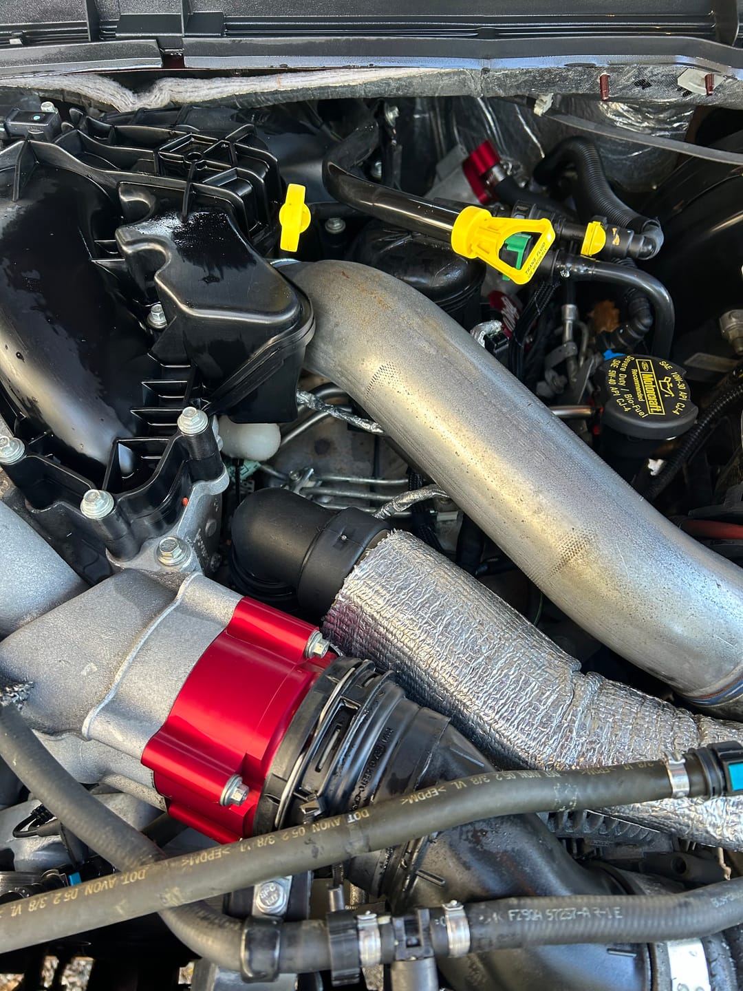 Customer photo review of 2011-2019 Powerstroke Throttle Valve Delete (067-INT-A082)