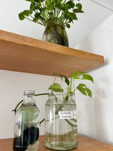 Customer photo review of Floating Shelf