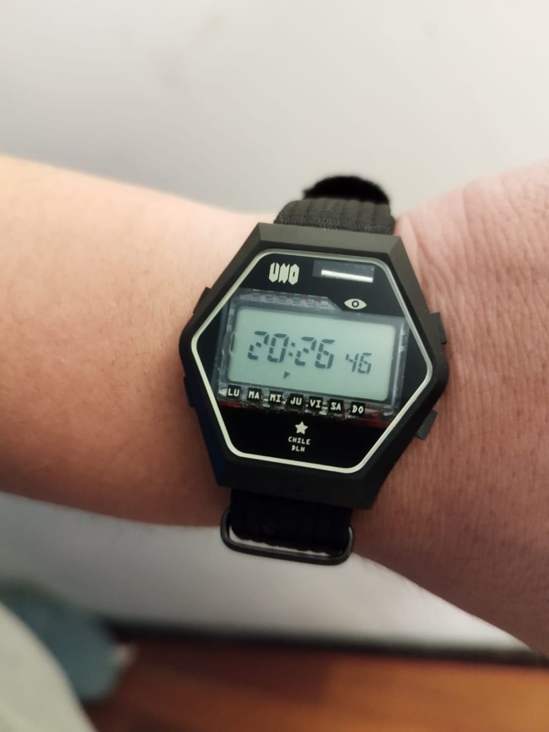 Customer photo review of PREVENTA CON DESPACHO JULIO: El Número Uno, el primer reloj digital en la historia de Chile