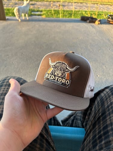 Customer photo review of Highland Cow Brwn/Wht