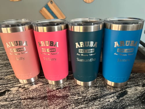 Customer photo review of Rambler | 20 oz Tumbler