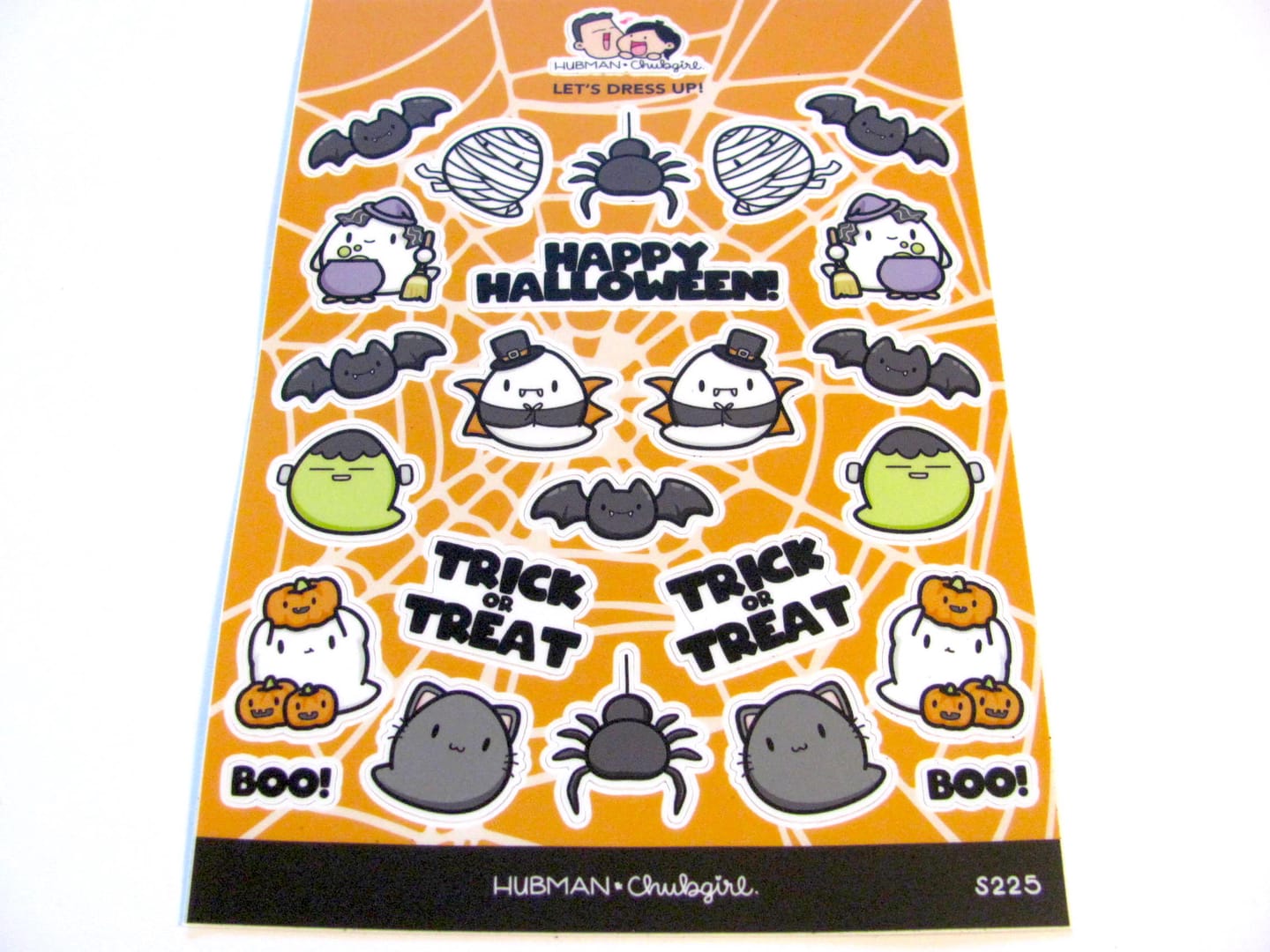 Customer photo review of Let's Dress Up Sticker Sheet