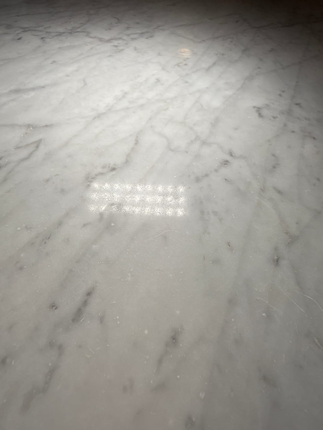 Customer photo review of Stone Polishing Kit - 5" Magic Renova Kit for countertops and small areas