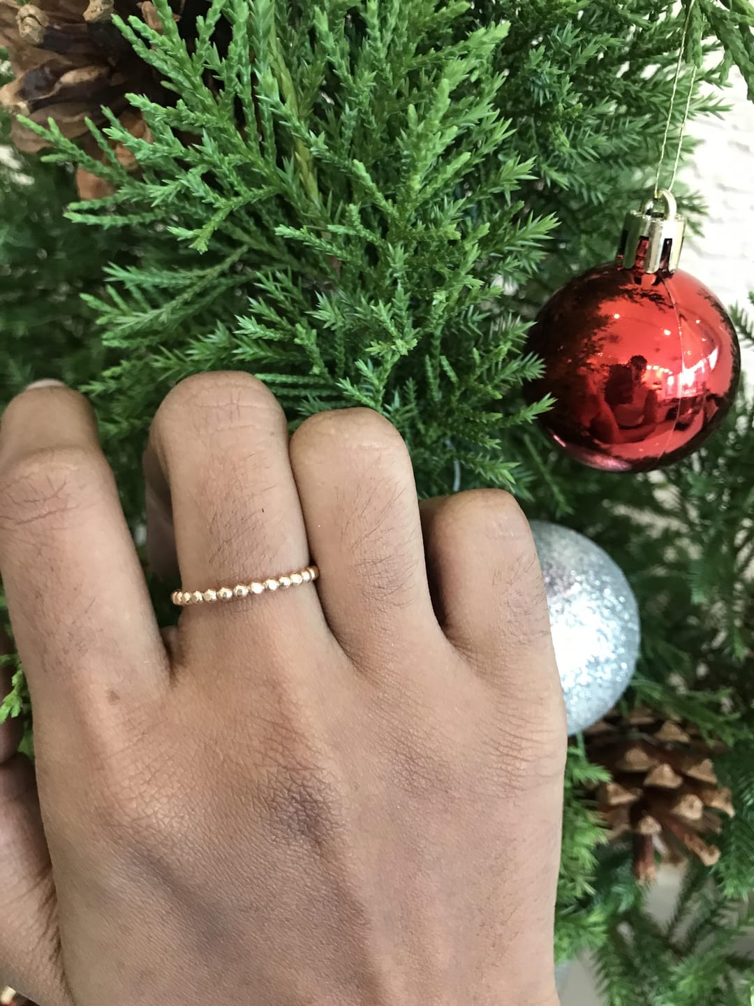 Customer photo review of Dot Philosophy Ring