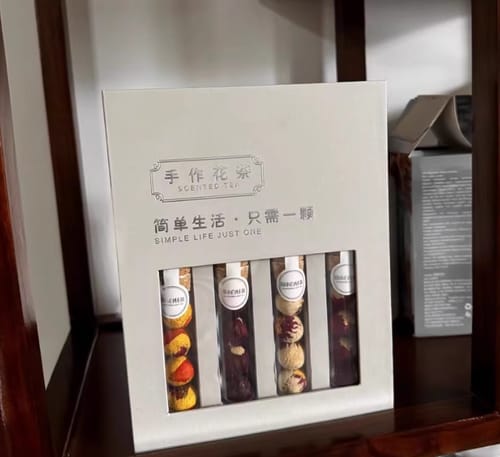 Customer photo review of 4 Flower Balls-Gift Box | HZTEAPOTS®