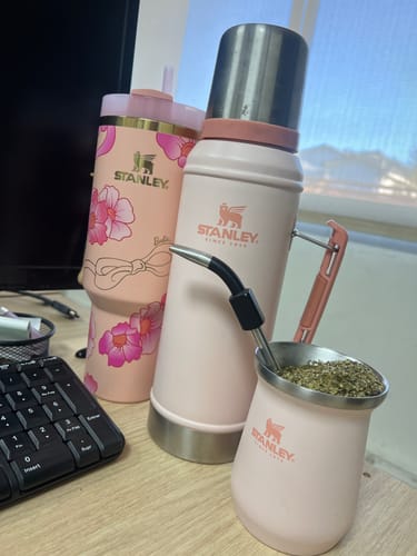 Customer photo review of Quencher H2.0 Barbie 80´s Peaches and Cream | 1.18 lt