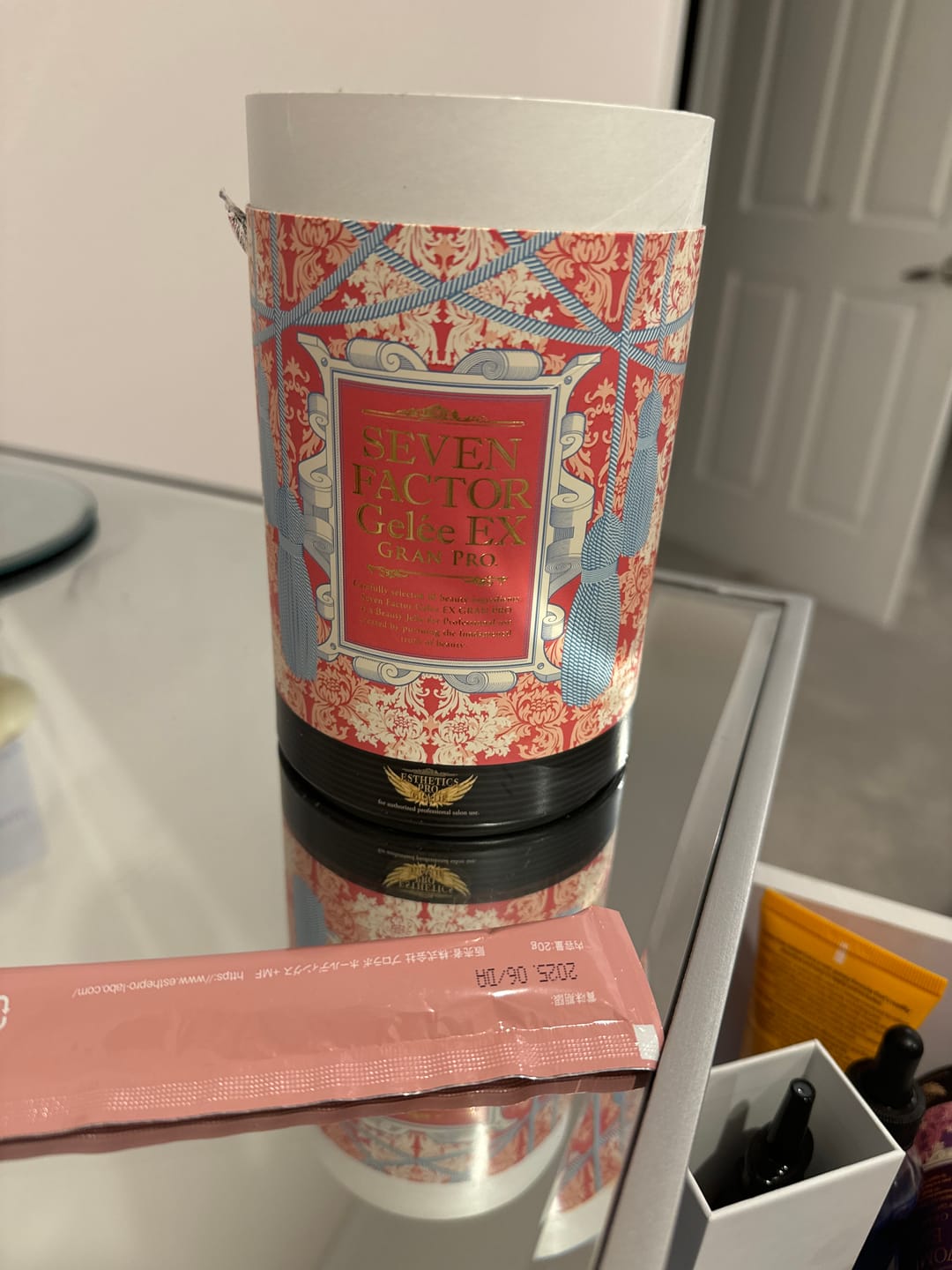 Customer photo review of Esthe Pro Labo Seven Factor Proteoglycan Supplement Jelly