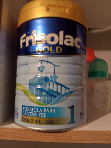 Customer photo review of Frisolac Gold 1 (0-6 Meses) Lata C/ 800 Gr