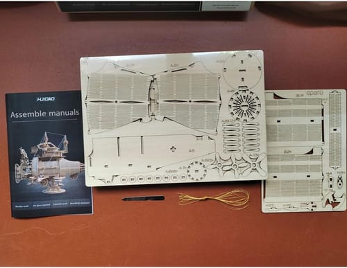 Customer photo review of Starfield Speed 3D Wooden Puzzle