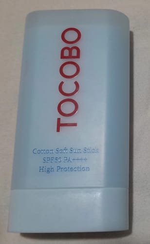 Customer photo review of Cotton Soft Sun Stick SPF50+ PA++++