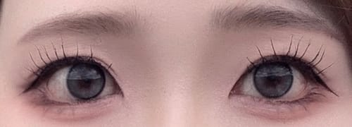 Customer photo review of Dolly Kristin 1Day - グレー