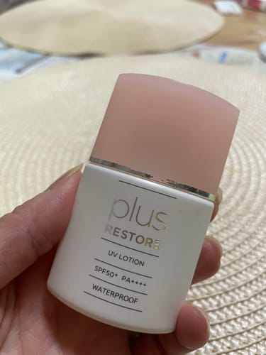 Customer photo review of UVローション （SPF50+ / PA++++）