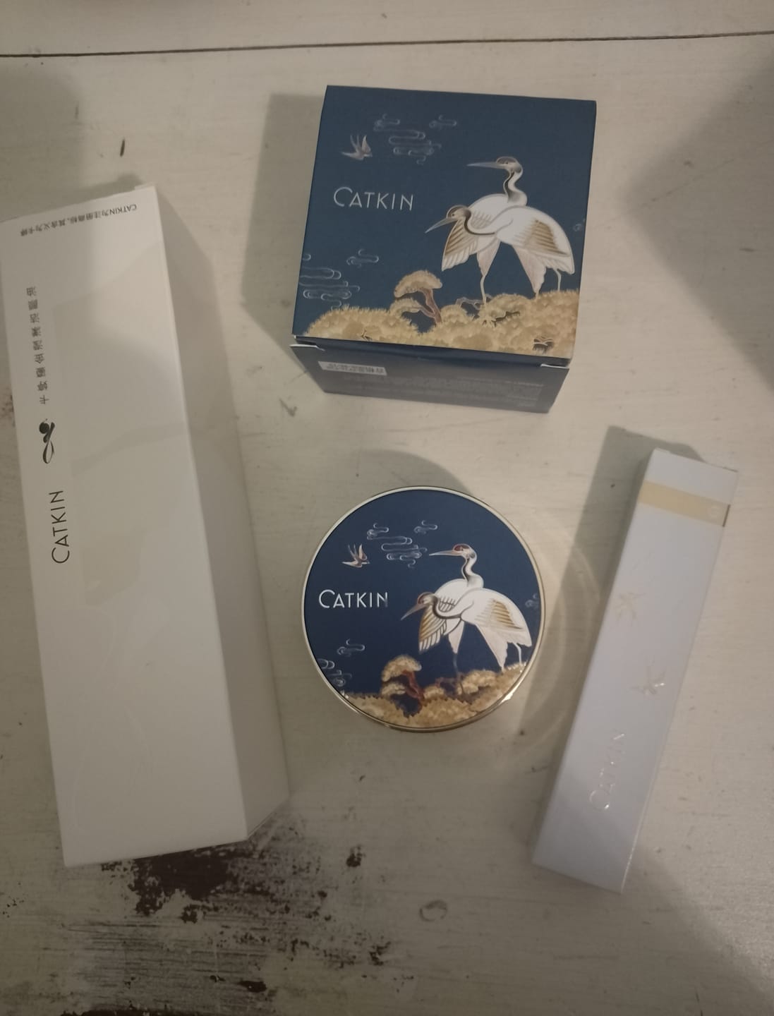 Customer photo review of CATKIN Summer Palace Moisture Cover BB Cream Cushion Foundation