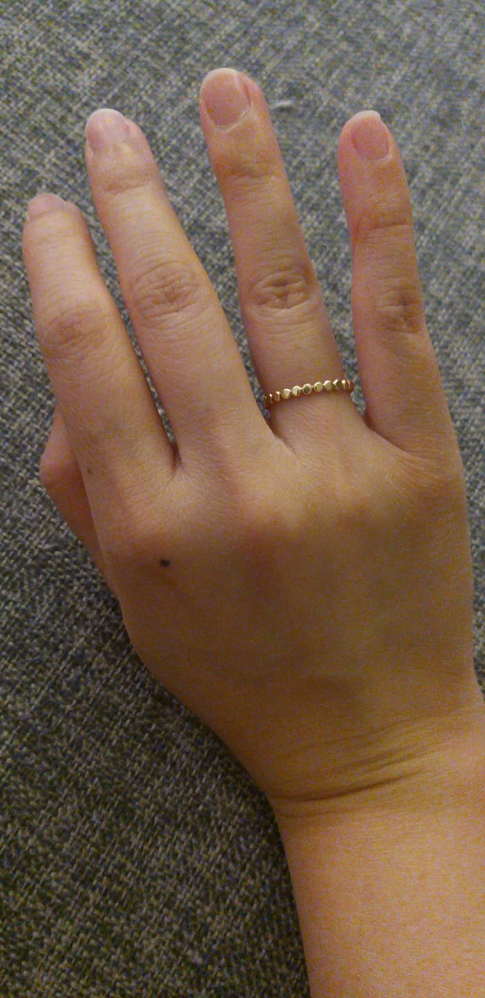 Customer photo review of Dot Philosophy Ring