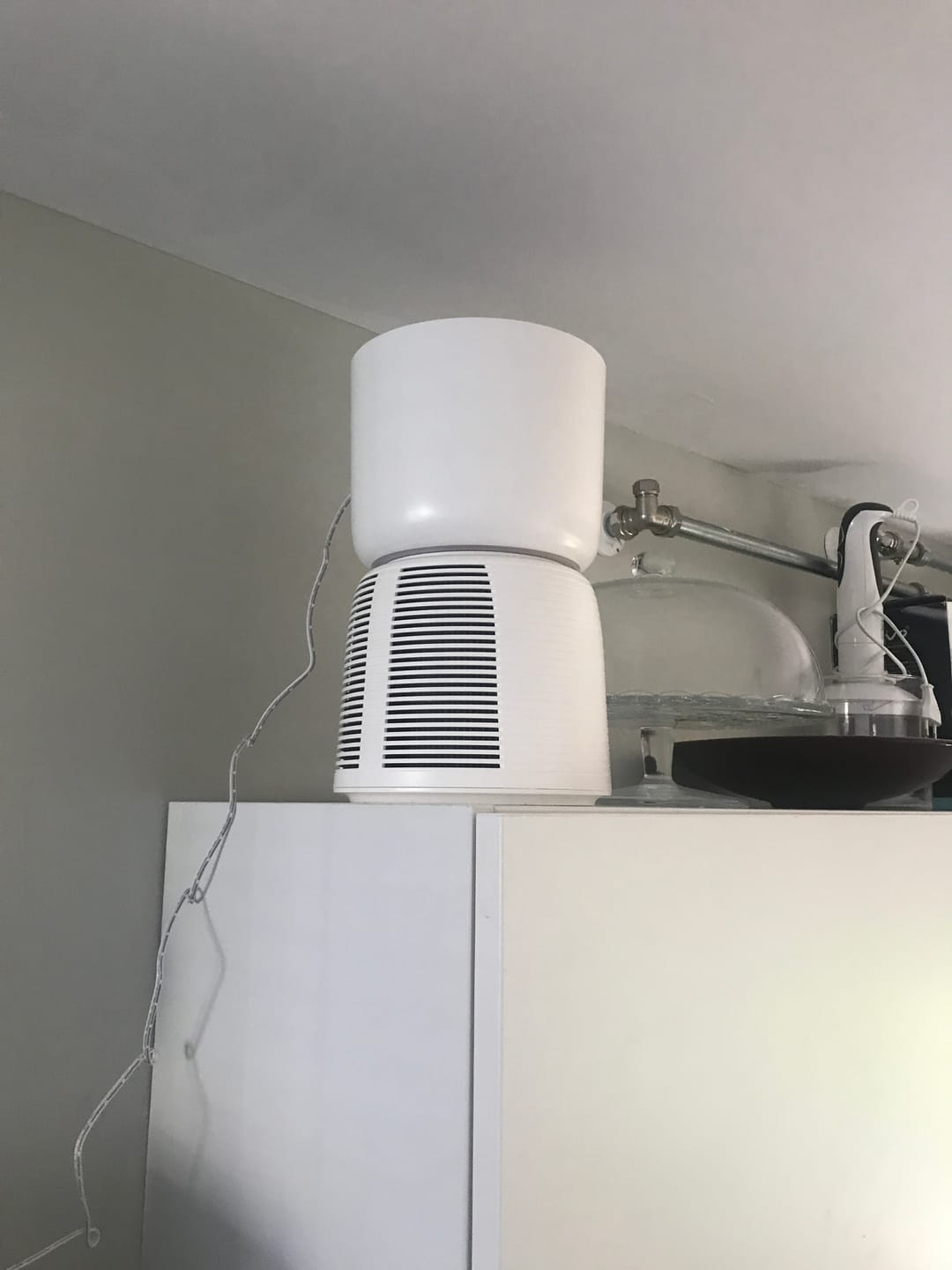Customer photo review of Luchtreiniger voor mensen met allergieën / H13 HEPA-filter tegen stof, schimmel, pollen, stof en geurtjes / Luchtzuiveraar / Met luchtkwaliteitsindicatielamp