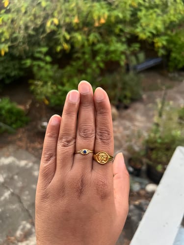Customer photo review of 🎁 Medusa Ring (100% off)