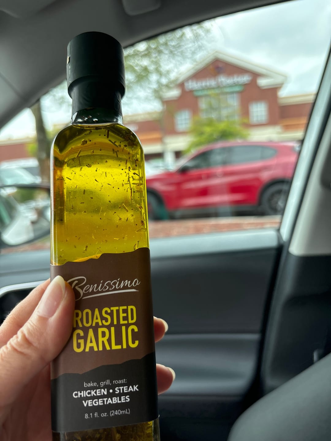 Customer photo review of Roasted Garlic Oil 8.1 oz