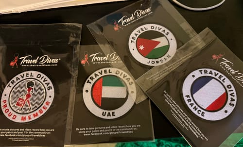 Customer photo review of Proud Member TD Iron-On Patch