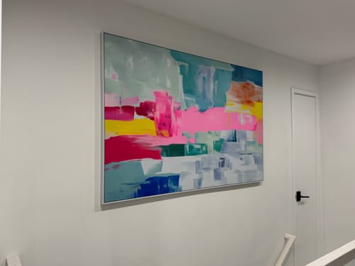 Customer photo review of Color Abstract Art #ABAH02