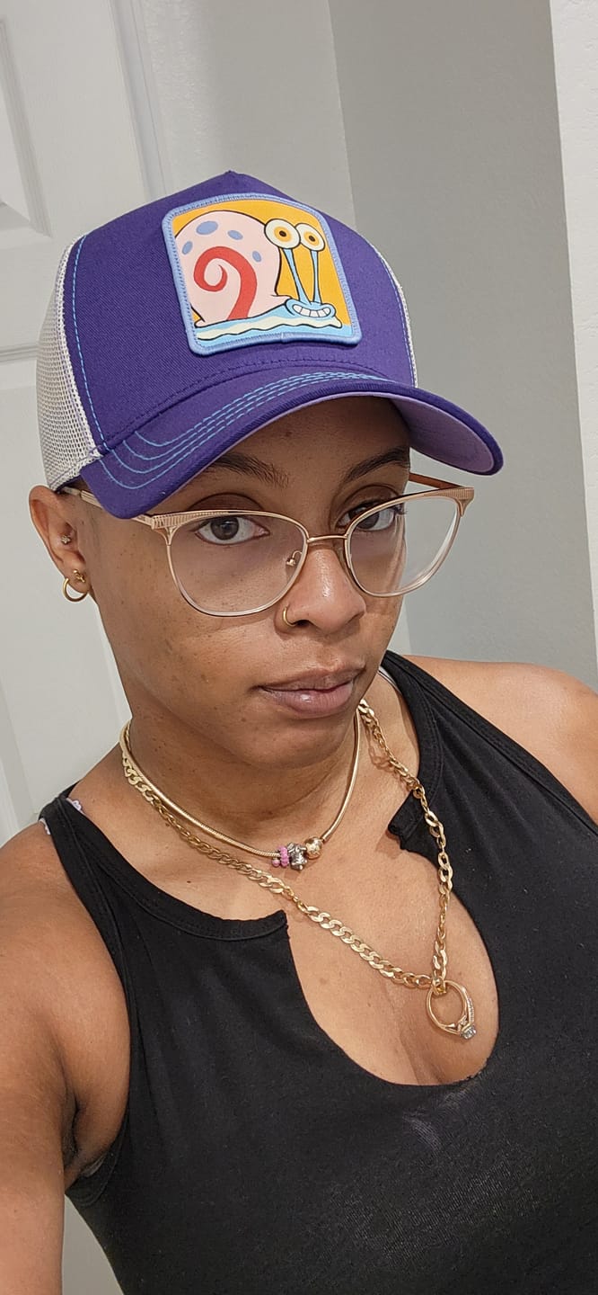 Customer photo review of OVERLORD X SpongeBob: Gary the Snail Trucker Cap