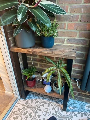 Customer photo review of Console Table with Shelf 22.5cm Depth | 84cm High