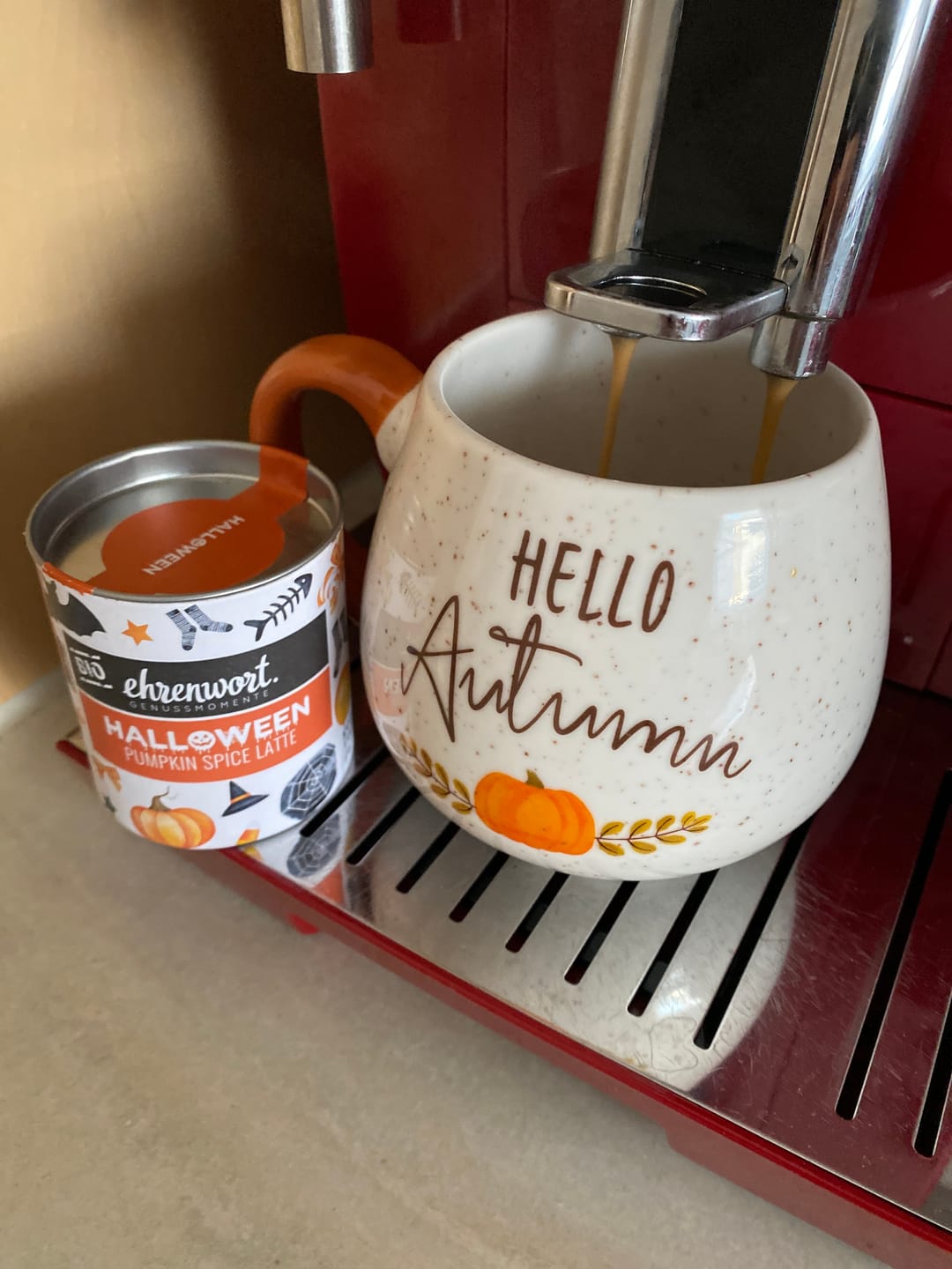 Customer photo review of Herbst-Tasse – Keramiktasse mit Herbstmotiv