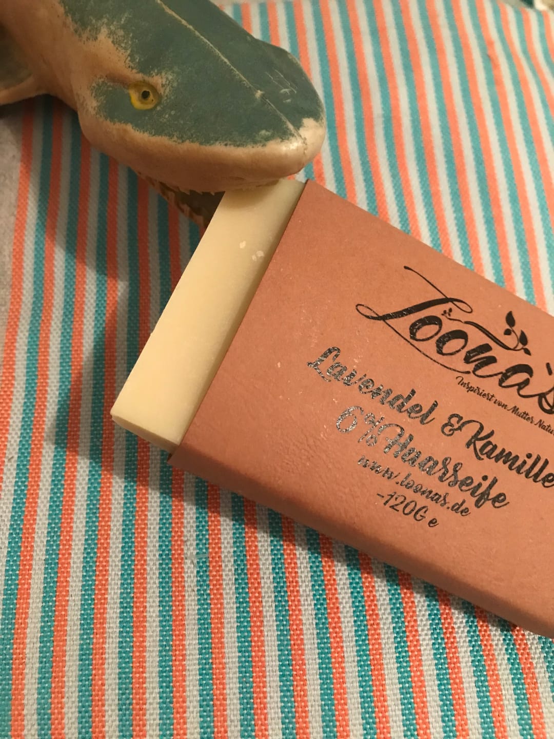 Customer photo review of 6% Lavendel & Kamille Haarseife (Regeneration & Tiefenpflege)
