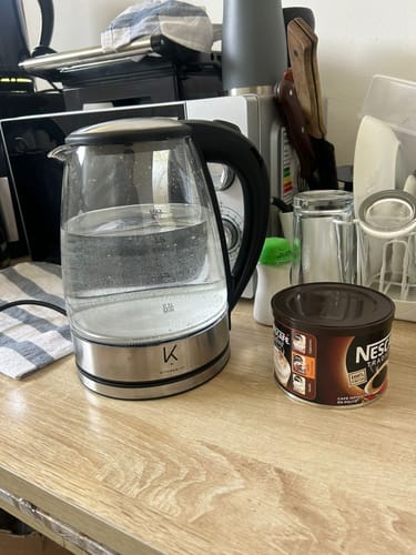 Customer photo review of Hervidor Glass Edition 1.8L Kitchen-It