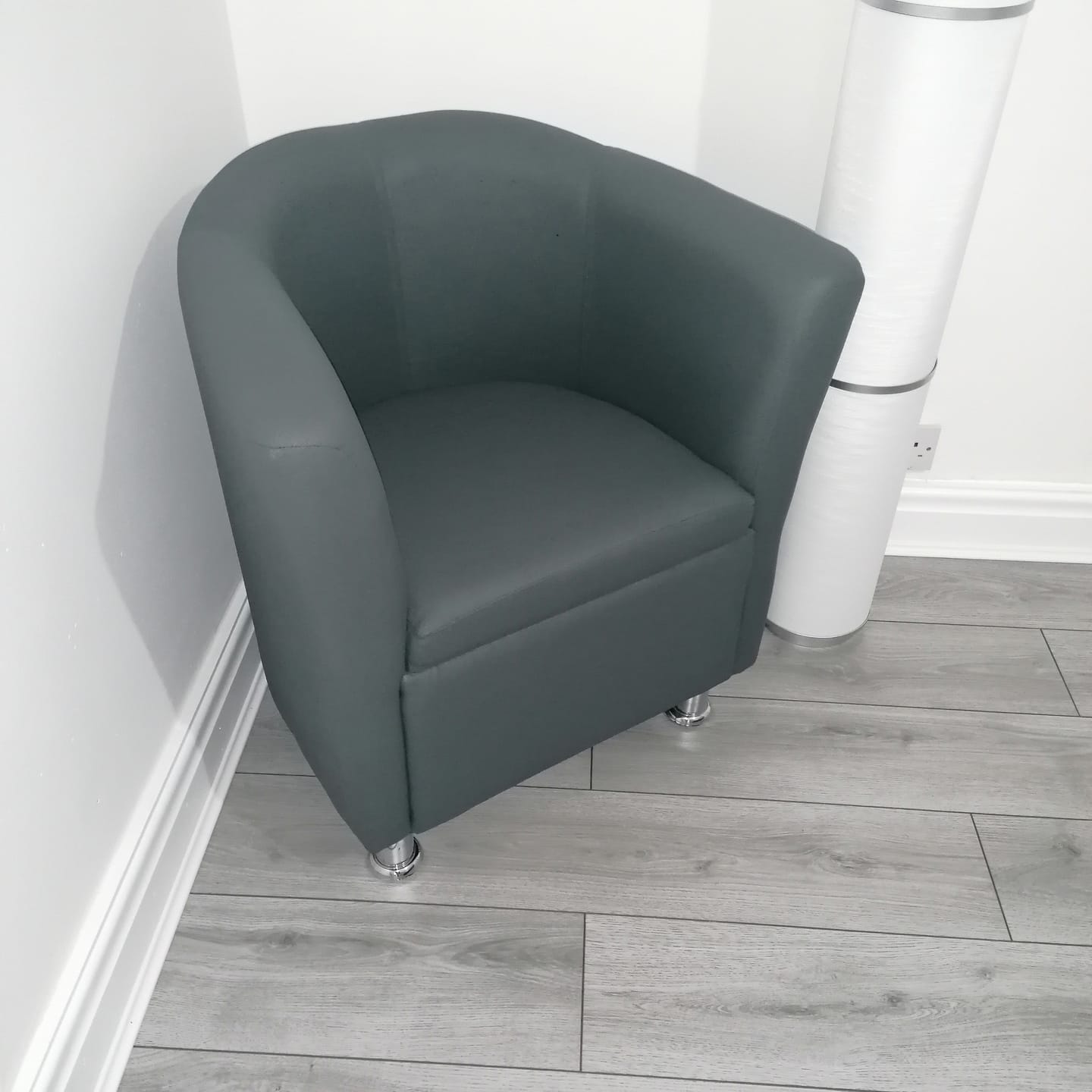 Customer photo review of Fabric Paint -- Dark Grey