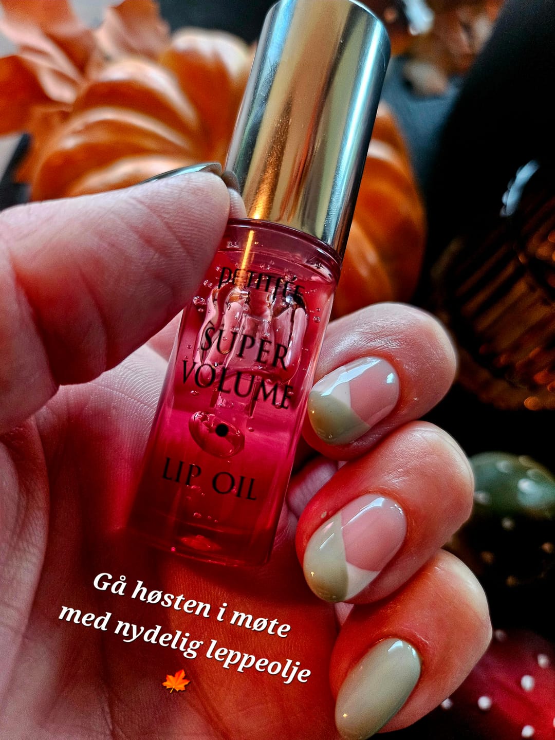 Customer photo review of Petitfèe Super Volum leppeolje