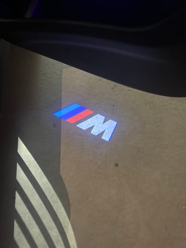 Customer photo review of BMW F SERIES DOOR LIGHTS