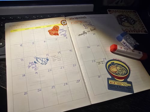 Customer photo review of Fast Brain Daily Productivity Planners - Quarterly Set