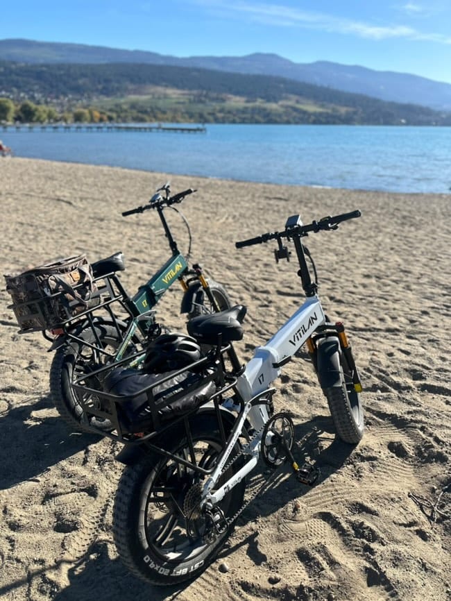 Customer photo review of I7 Pro Folding Full Suspension Electric Bike
