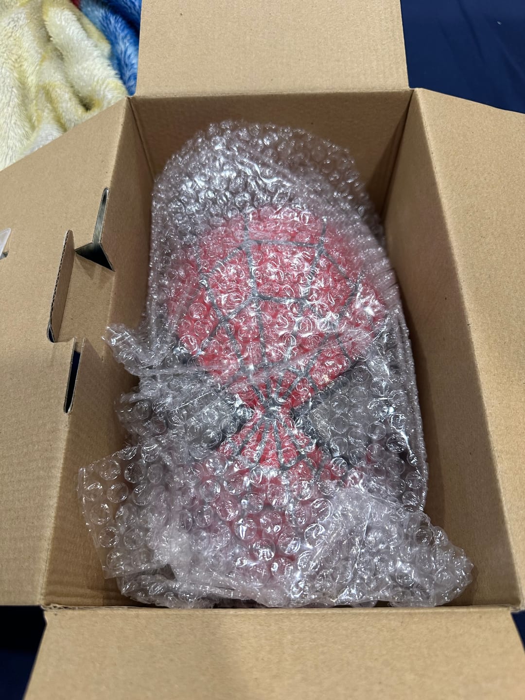 Customer photo review of SpideyJunky™ OG Tobey Spidey Mask