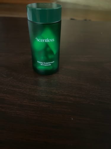 Customer photo review of Scentless Deodorant Supplement