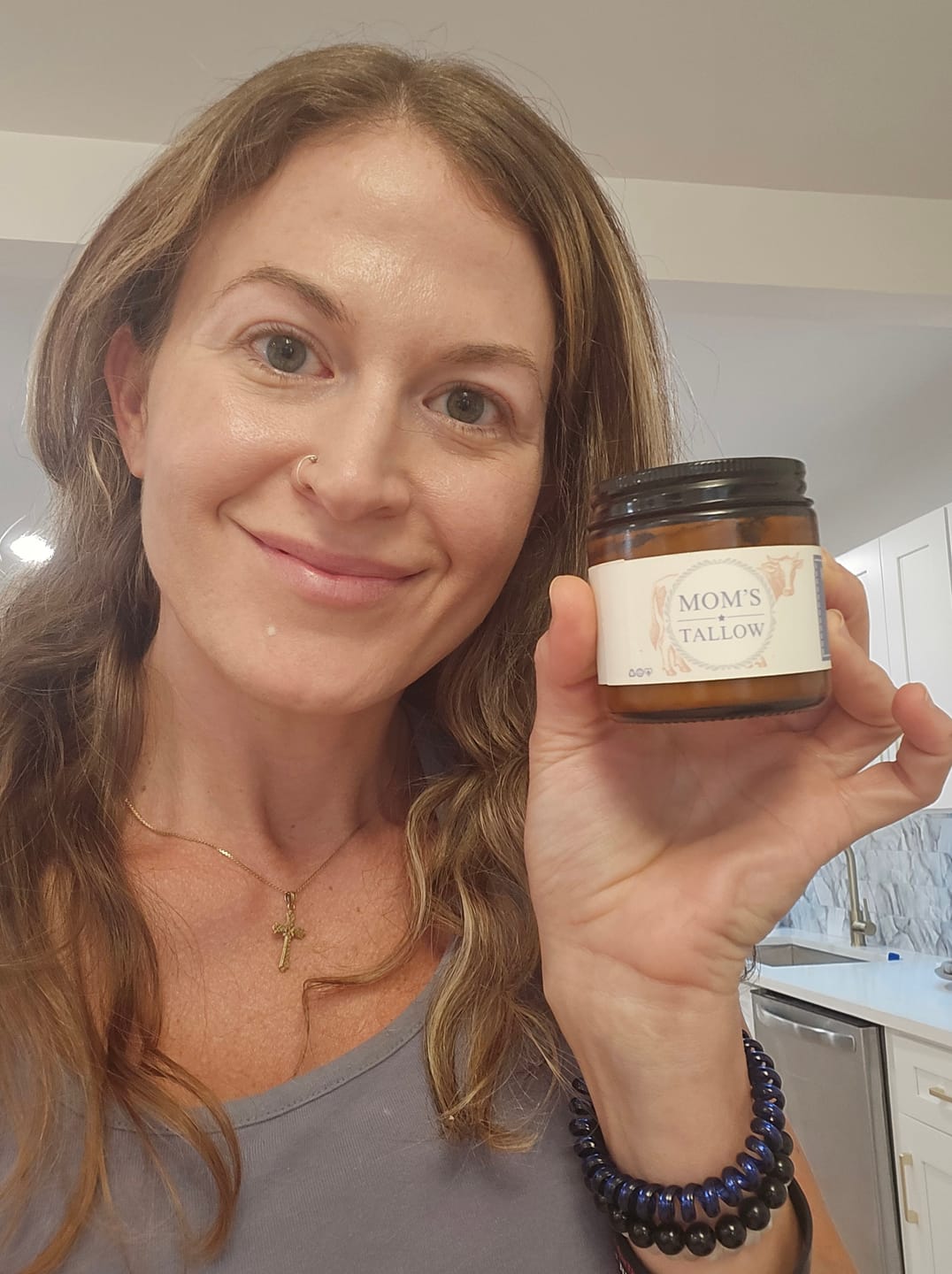 Customer photo review of Mom’s Whipped Tallow Face Cream